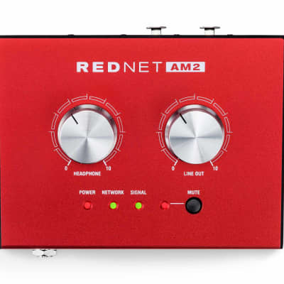 Focusrite RedNet AM2 Dante Stereo Monitor Unit image 2