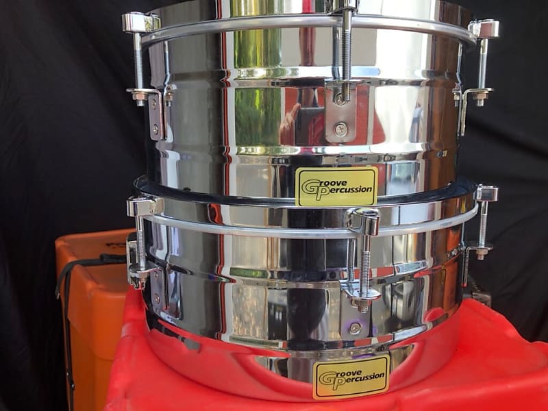 Groove Percussion Frankie Banali's 14" and 15" Timbales. Reverb