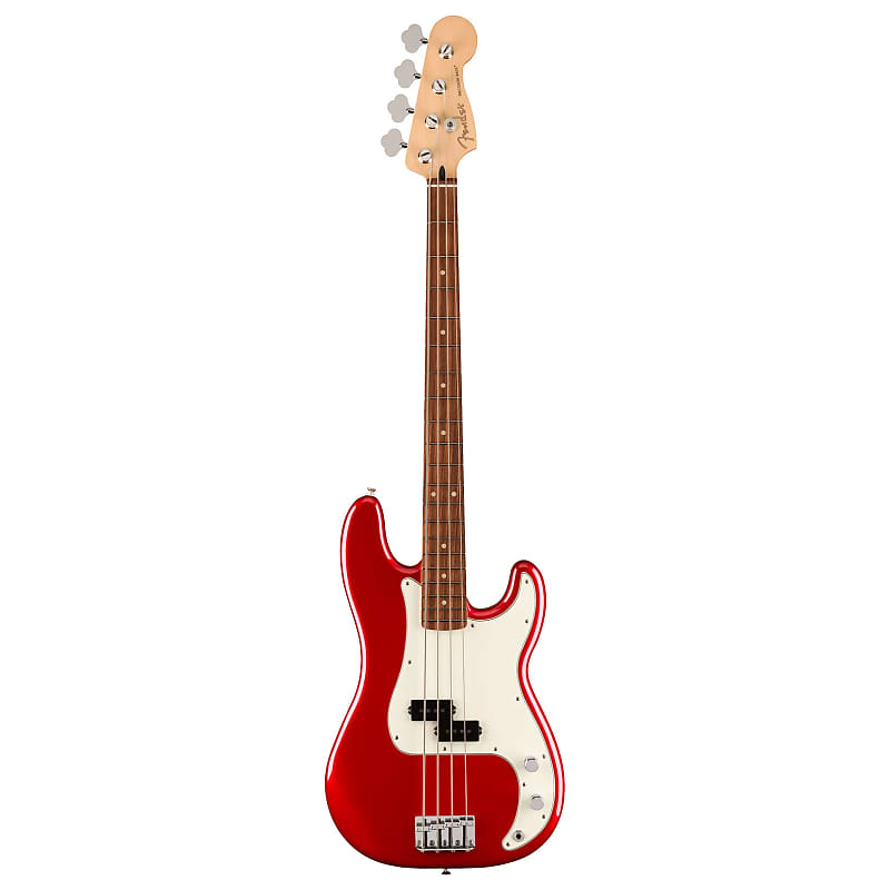 Fender Player Precision Bass, Pau Ferro Fingerboard, Candy Apple Red image 1