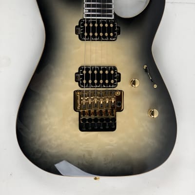 ESP E-II M-II QM Electric Guitar Black Natural Burst + Hard Case B-STOCK image 5
