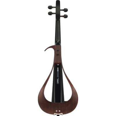 Yamaha 5-String Electric Violin - Black Wood Finish image 9