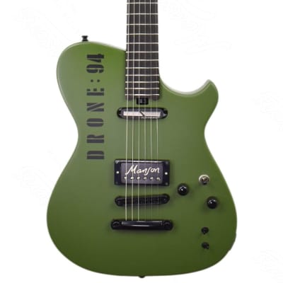 Manson DR-1 Numbers Edition Matthew Bellamy  2016 Military Olive Green image 6
