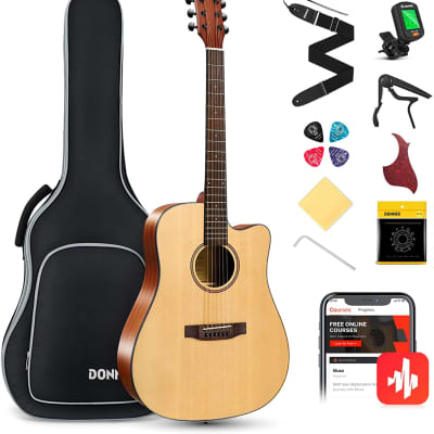 DONNER「DAD-110C」アコースティックギター　ドナー　SC付き 71K4lVsSl3S._UF894,1000_QL80_.jpg