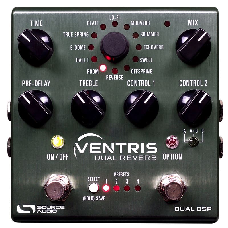 ギター Source Audio SA262 Ventris Dual Reverb Ventris Dual Reverb