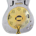 Dean Acoustic Guitar Folk Series Resonator Chrome G - Chrome Gold Finish (RESCG)