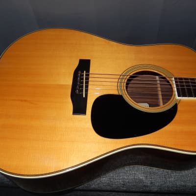 MADE IN JAPAN 1976 - RIDER R600 - ABSOLUTELY AMAZING - MARTIN D28 STYLE - ACOUSTIC GUITAR image 4