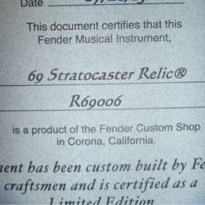 *RARE* Fender Custom Shop Limited Edition 1969 Relic Stratocaster, Black over 3-Tone Sunburst image 14