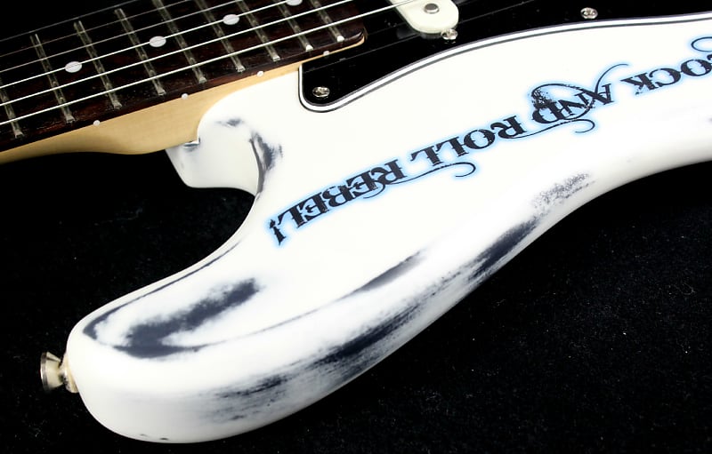 Custom Painted and Upgraded Fender Squier Bullet Strat Series | Reverb