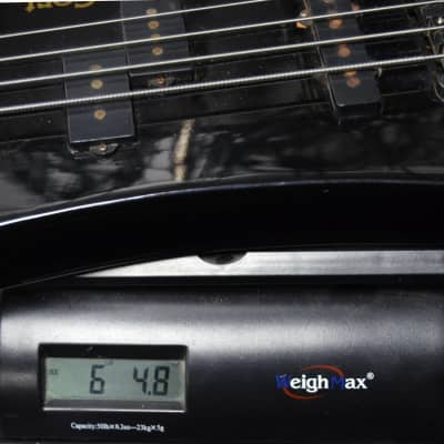 Cort B2 Headless 4 String Bass Guitar w/ OHSC – Used - Black image 15