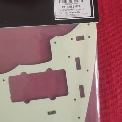 Allparts Pickguard for Jazzmaster mint green image 4