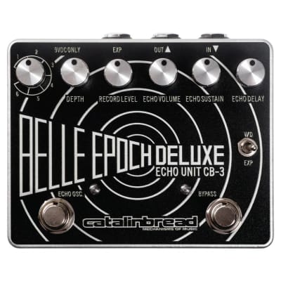New Catalinbread Belle Epoch Deluxe (Black and Silver) Delay Guitar Pedal for sale