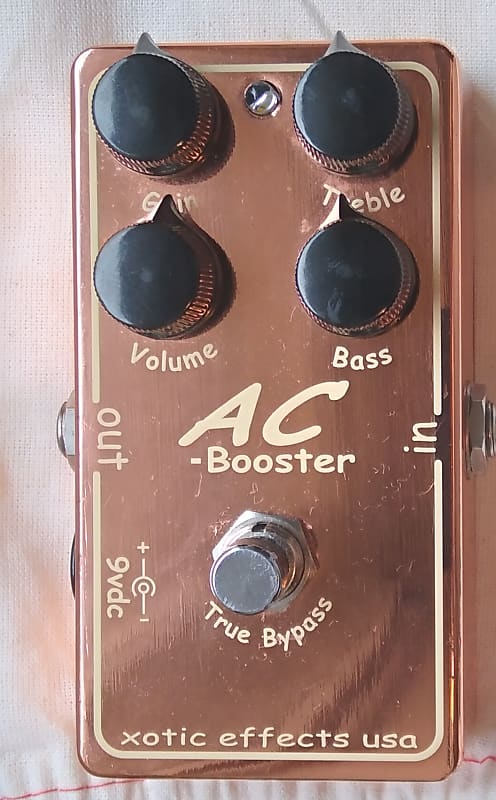 Xotic Effects AC Booster Pedal - Limited Edition Copper | Reverb