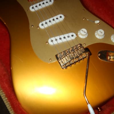 Fender Homer Haynes HLE Stratocaster 1989 gold image 4