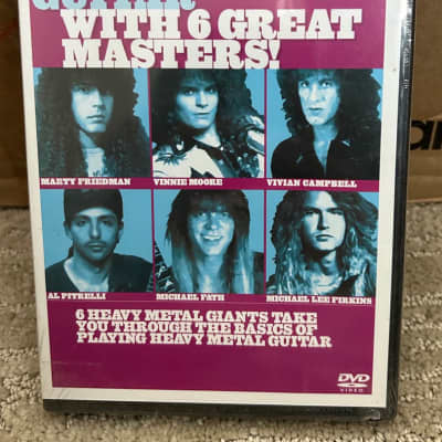 Learn Heavy Metal Guitar With 6 Great Masters! Hot Licks Style Instructional DVD for sale