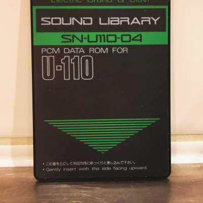 Roland SN-U110-04 Sound Library Electric Grand & Clavi PCM Data ROM Card