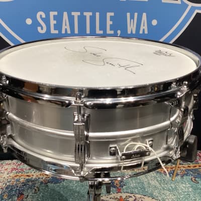 Steve Smith's Ludwig - 14"x5" Acrolite Snare Drum 1968. Authenticated! image 12