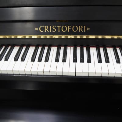 Cristofori Professional Upright Piano Ebony Satin image 3