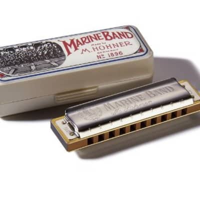 Hohner Marine Band Harmonica, Key of A image 1