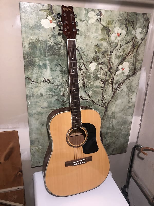 Washburn D9C Acoustic Guitar in Immaculate Condition | Reverb