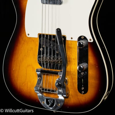 Fender Custom Shop LTD Twisted Telecaster Custom Journeyman Relic Bigsby 2-Color Sunburst (312) image 1
