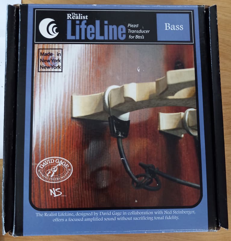 Realist LifeLine Upright Bass Pickup | Reverb