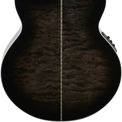 Michael Kelly Dragonfly 4 Smoke Burst Acoustic/Electric Bass - 348025 - 809164022060 image 7