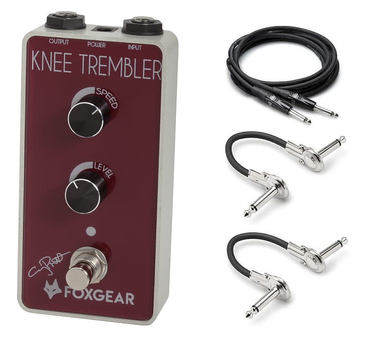 New Foxgear Knee Trembler Tremolo Guitar Effects | Reverb Brazil