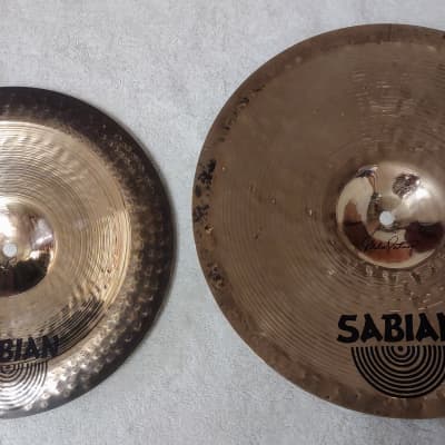 Sabian 15005MPLB HH Low Max Stax Set 12/14" Cymbal Pack - Brilliant image 14