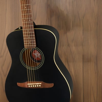 Fender Joe Strummer Campfire 6-String Acoustic Guitar (Right-Hand, Matte Black) image 9