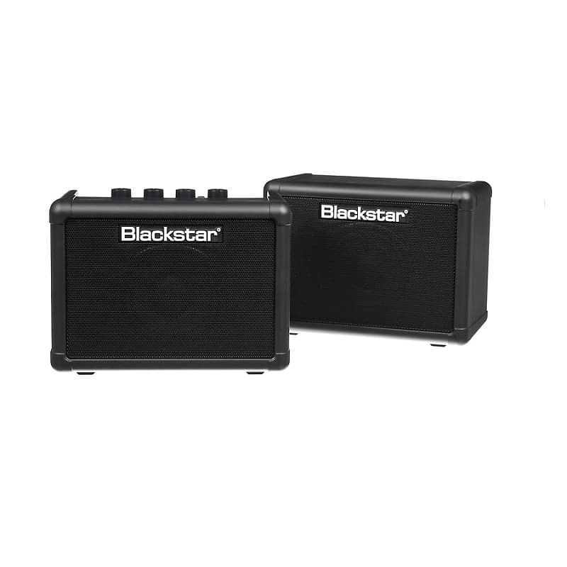 Blackstar FLY 3 Stereo Pack - Battery-Powered Mini Guitar Amp, Extension Cabinet & Power Supply (Black) image 1