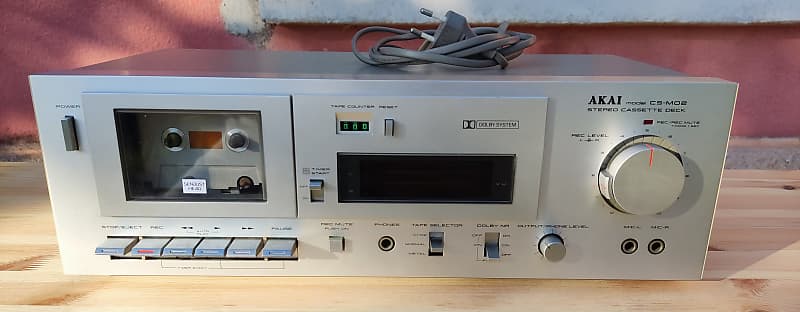 AKAI CS-M02 Tape Deck  			