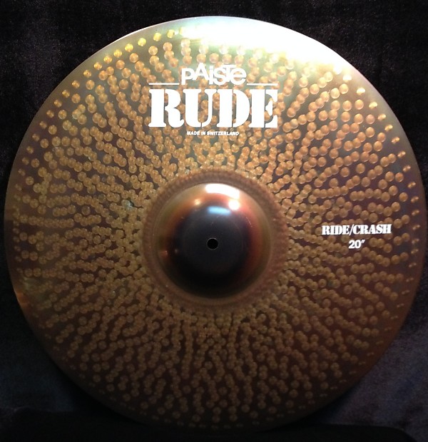 Paiste rude ride crash 22 online