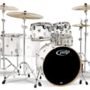 PDP Concept Series 5-Piece Maple Shell Pack, Pearlescent White PDCM2215PW