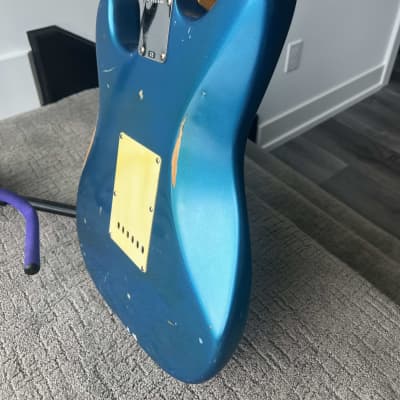 Fender American Vintage '57 Stratocaster 1990s - Relic Blue image 10
