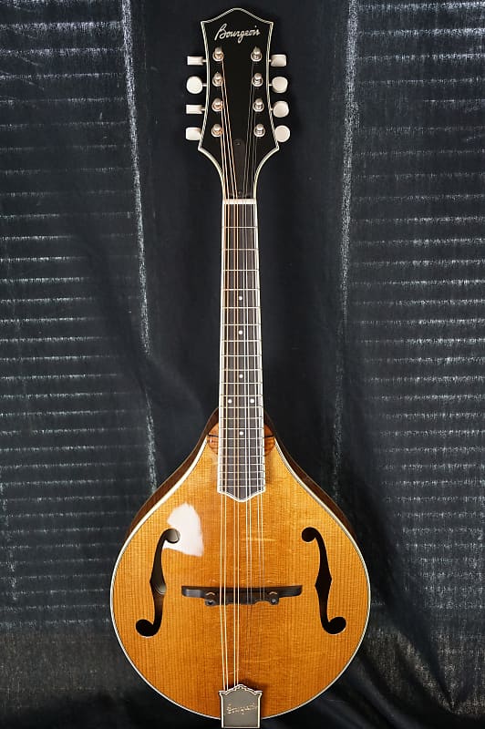 Brand New Bourgeois A Style Mandolin Model M5A Adi Top / Flamed Bosnian Maple ALL TORRIFIED image 1