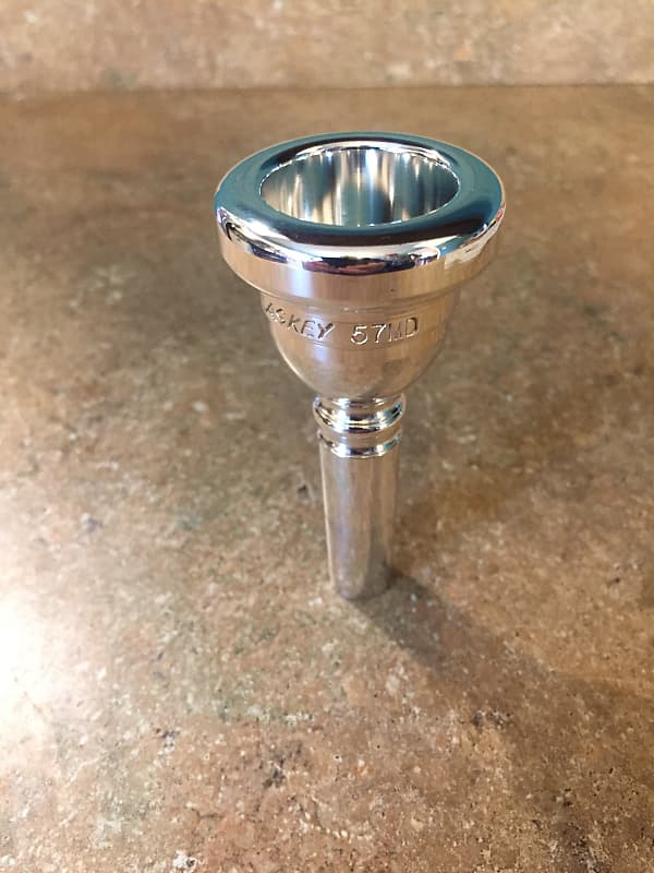 管楽器・吹奏楽器 LASKEY 57MD Trombone Classic Series Mouthpieces - Laskey