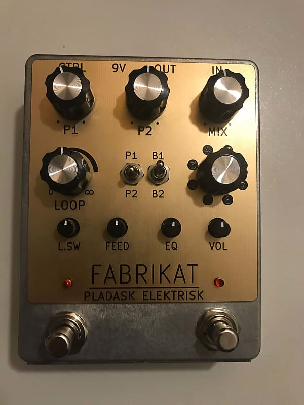 【レア】 pladask elektrisk fabrikat【グラニュラー】 Pladask Elektrisk Fabrikat Granular Synthesizer - Pedal of