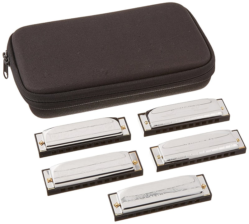 Hohner Marine Band Special 20 5-Piece Pro Pack - Keys of G, A, C, D, & E image 1