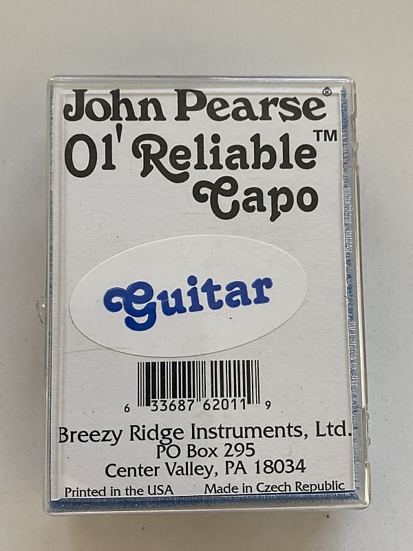 John Pearse Ol’ Reliable Capo Brass