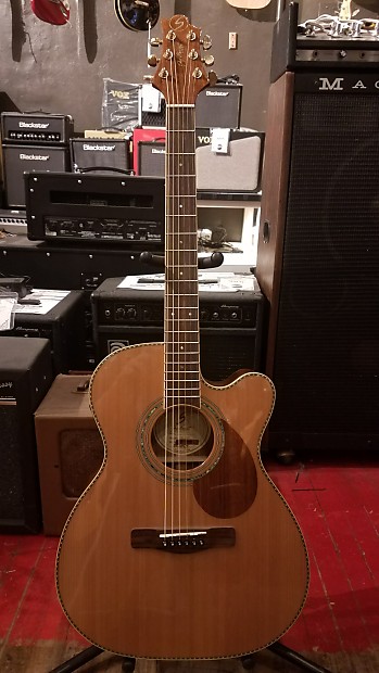 GREG BENNETT OM-15CE LH Acoustic Electric Guitar | eBay