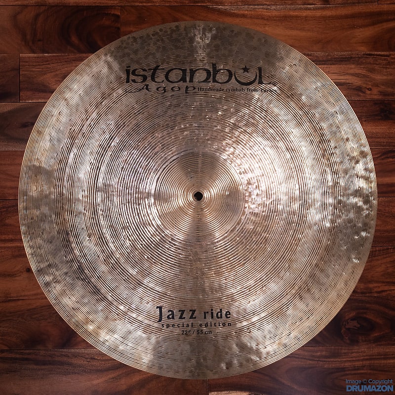 ISTANBUL AGOP 22" SPECIAL EDITION SERIES JAZZ RIDE CYMBAL image 1