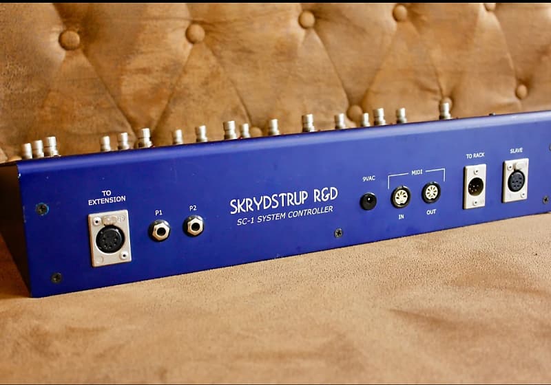 Skrydstrup SC1 Midi Foot Controller 2015 Blue Reverb