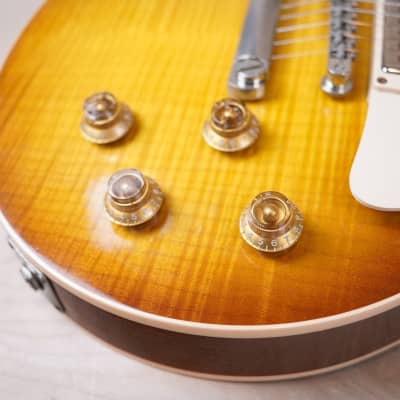 Gibson Custom Shop Les Paul Long Scale '59 2014 Iced Tea Burst Flame Top w/ OHSC image 12