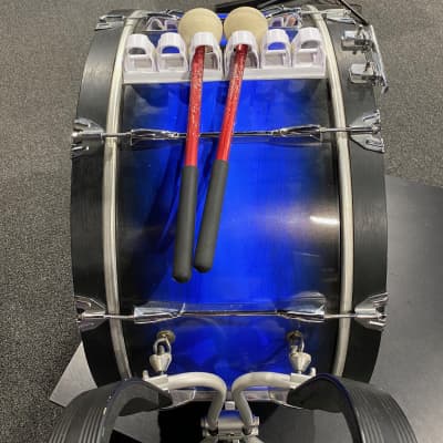 Yamaha 28in Marching Bass Drum with Harness and Beaters image 3