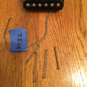 Gibson T-Top Humbucker Set -- 1978 Black with Screws and Springs image 9