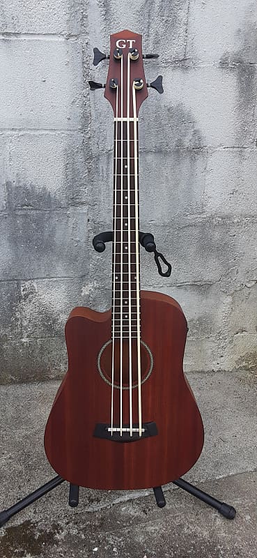 Gold Tone M-Bass Lefty 23-Inch Scale Acoustic-Electric LH MicroBass with Gig Bag image 1