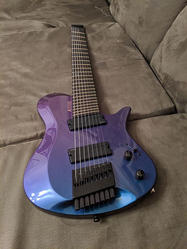 ギター Kiesel Zeus ZM8 ZM8 Zeus Multiscale 8 string with an Antique Ash body