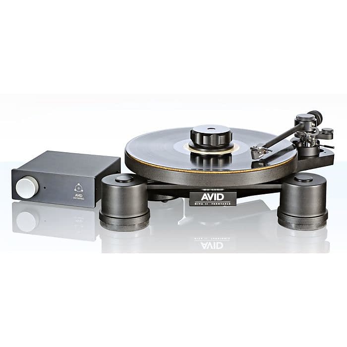 AVID HI Fi DIVA II - Black Turntable - NEW! image 1