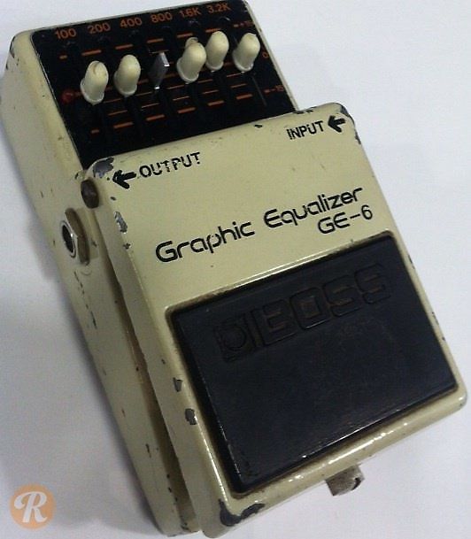 【超美品】BOSS GE-6 Graphic Equalizer ビンテージ