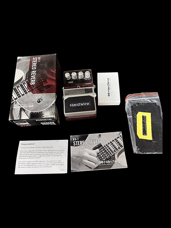 DigiTech Hardwire RV-7 Stereo Reverb